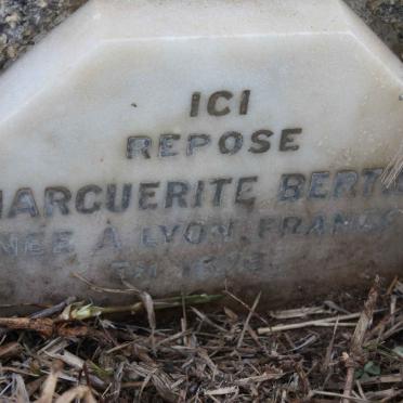 BERTHE Marguerite