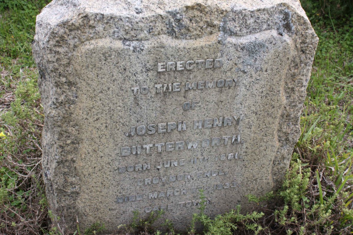 BUTTERWORTH Joseph Henry 1861-1935