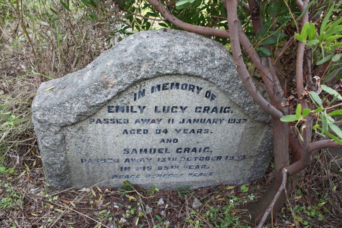 CRAIG Samuel -1939  &amp; Lucy -1937