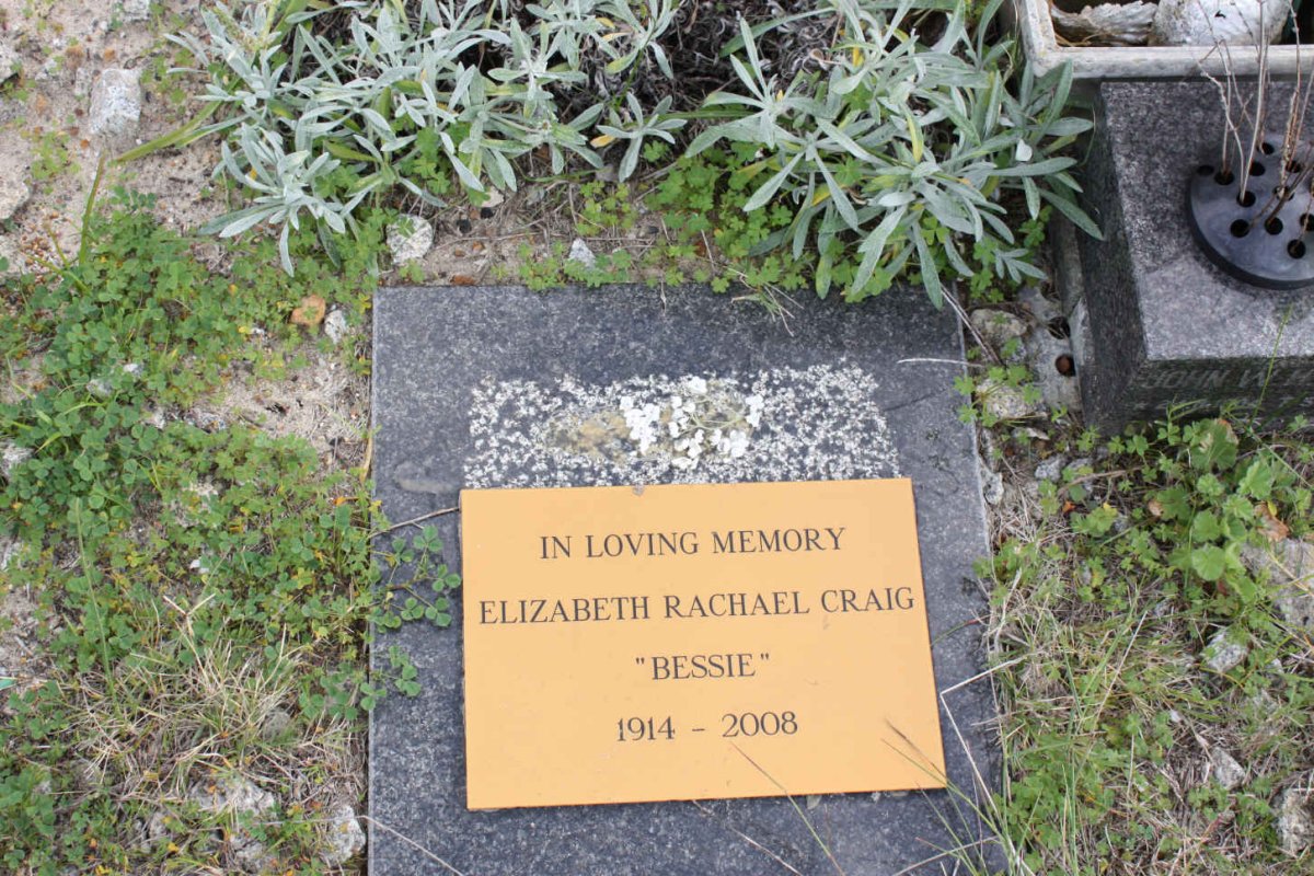 CRAIG Elizabeth Rachael 1914-2008