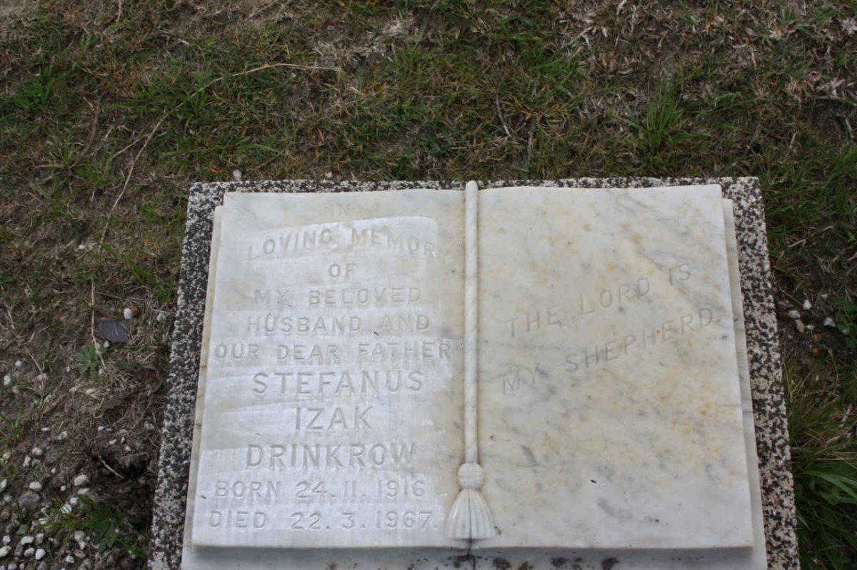 DRINKROW Stefanus Izak 1916-1967