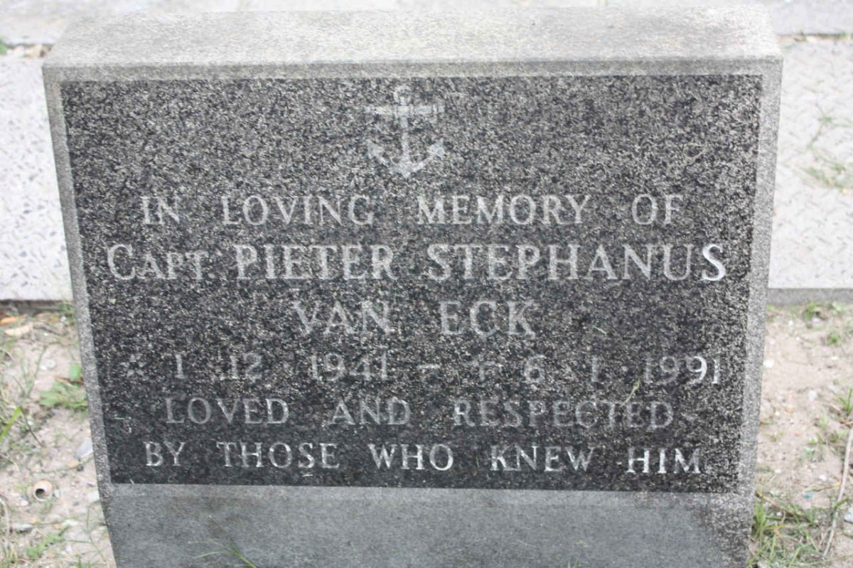 ECK Pieter Stephanus, van 1941-1991