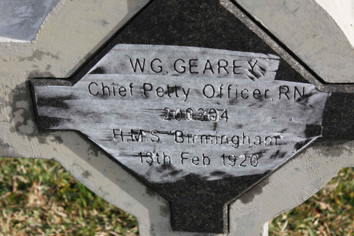 GEAREY W.G. -1920