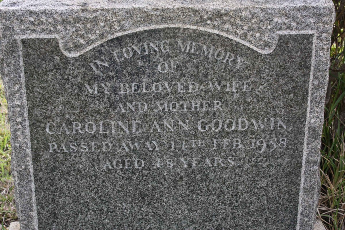 GOODWIN Caroline Ann -1958