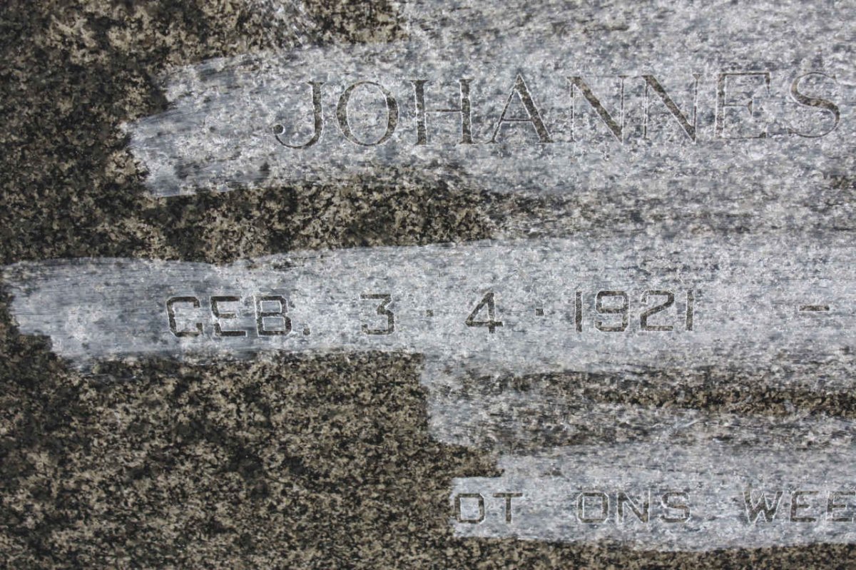 GREEFF Johannes Erasmus 1921-1971