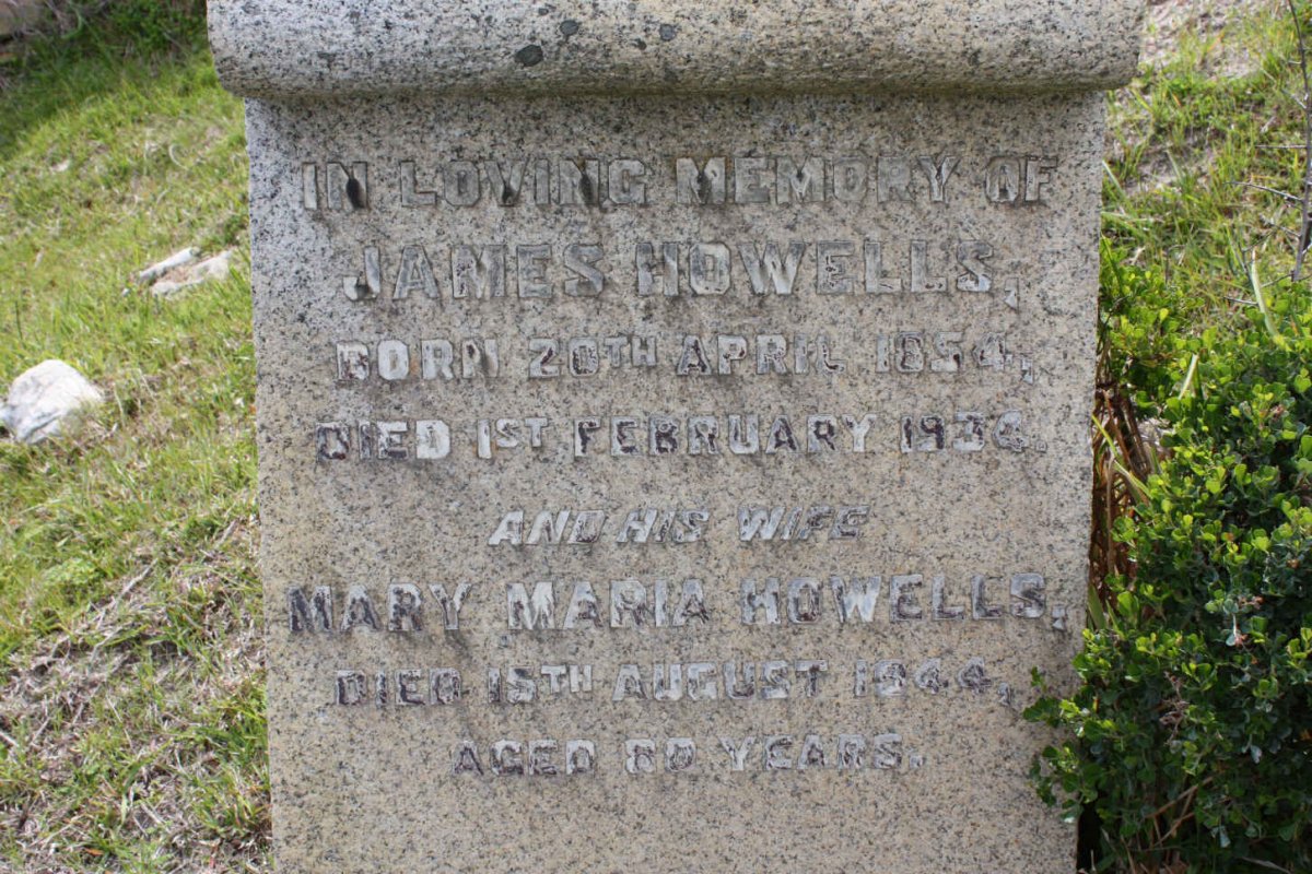 HOWELLS James 1854-1934 &amp; Mary Maria -1944