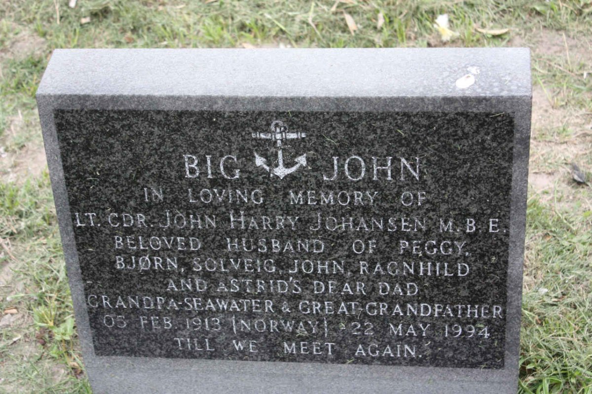 JOHANSEN John Harry 1913-1994