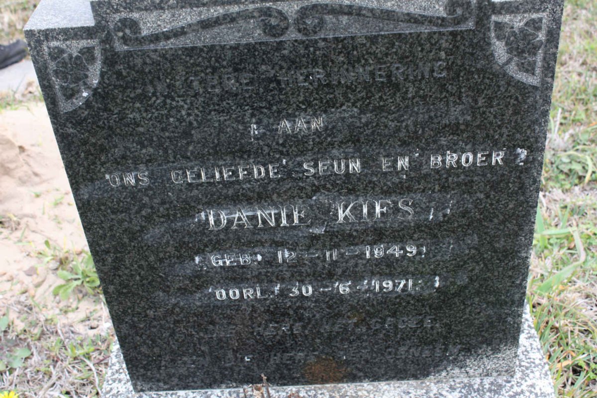 KIES Danie 1949-1971