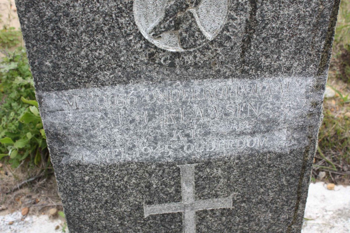 KLAASENS J.J. -1945