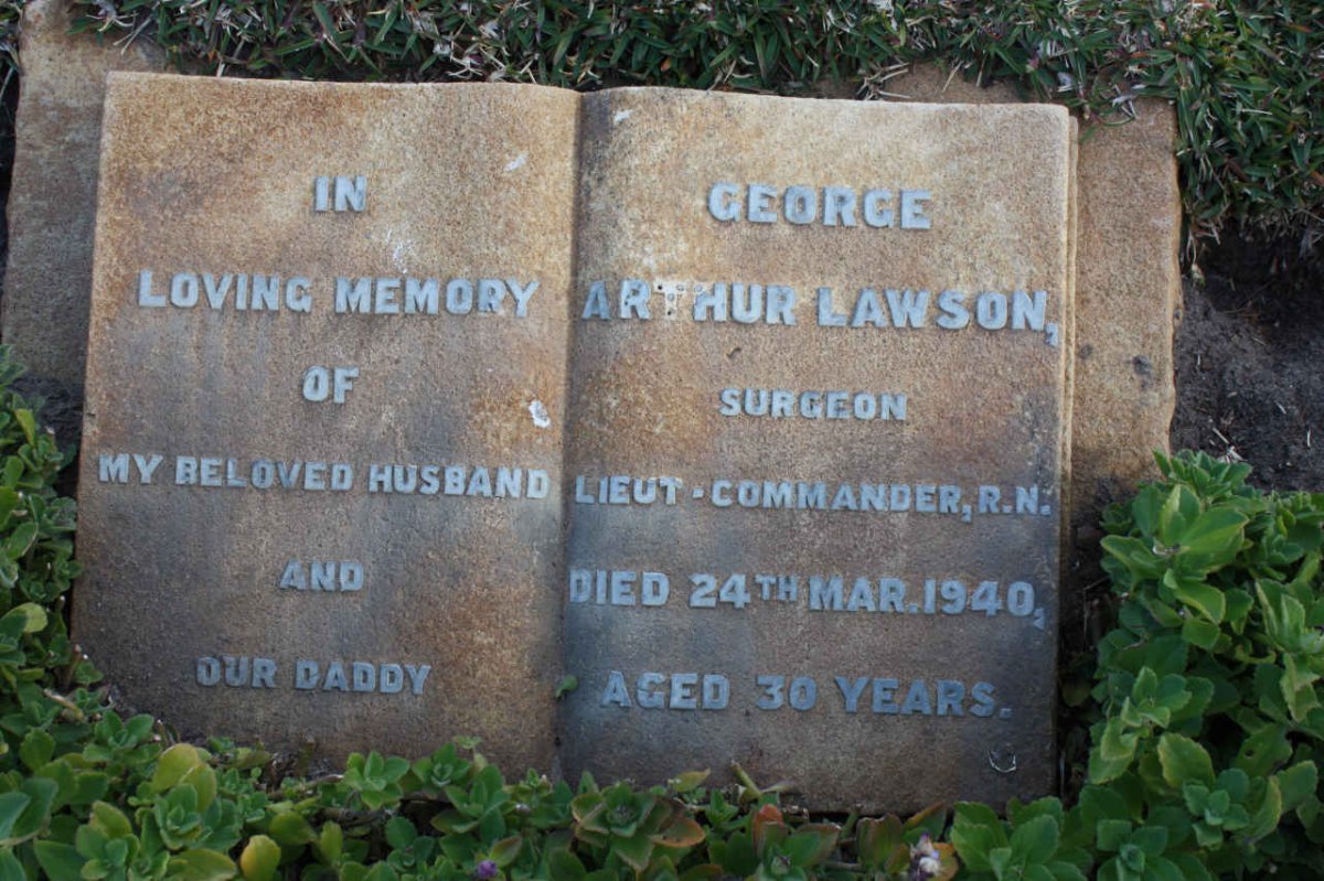 LAWSON George Arthur -1940