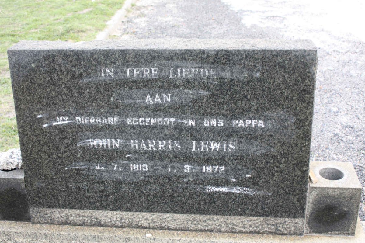 LEWIS John Harris 1913-1972
