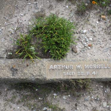 MORRELL Arthur W. -1941