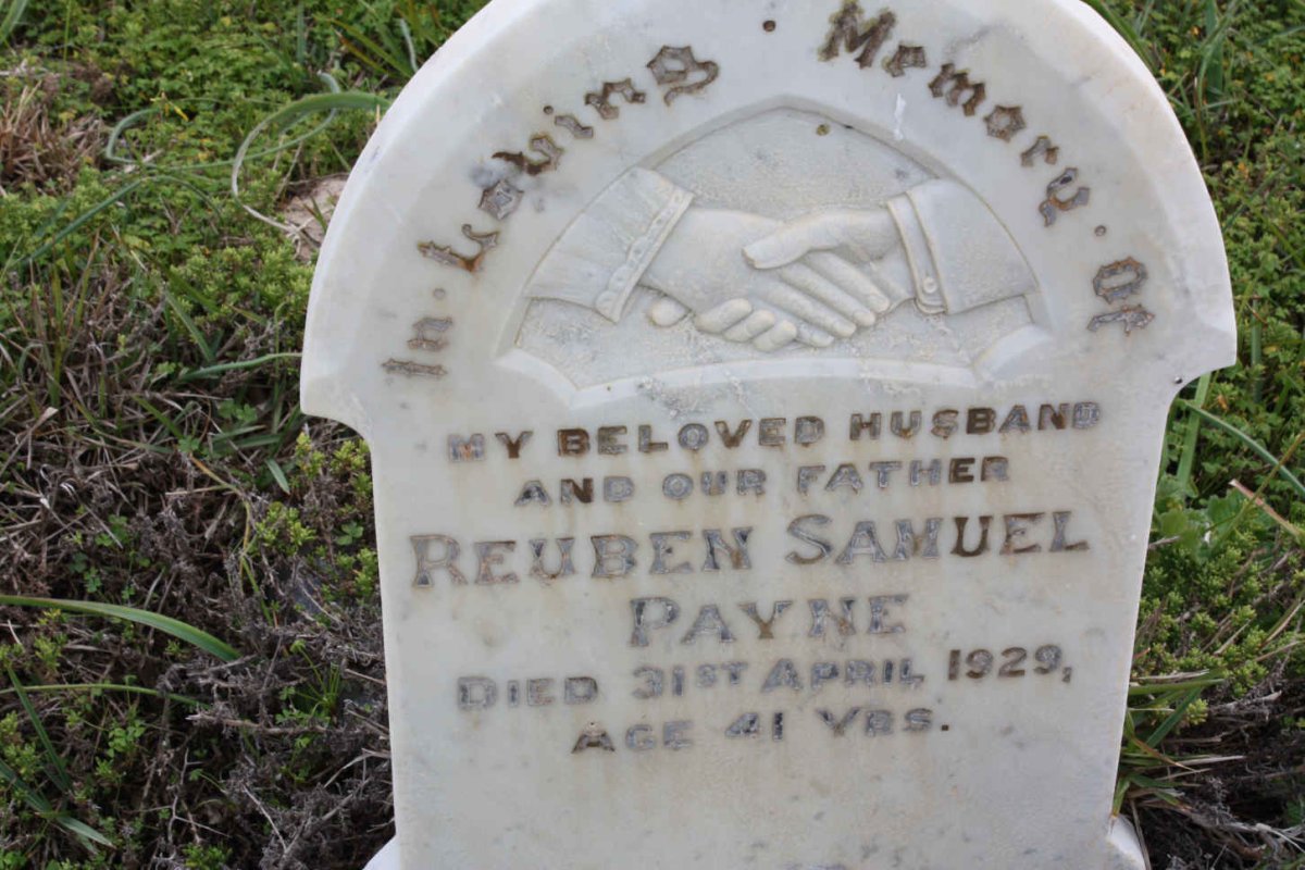 PAYNE Reuben Samuel -1929