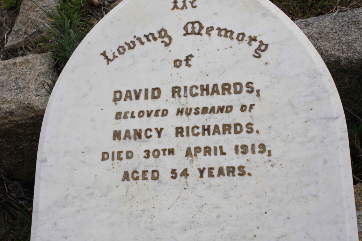RICHARDS David -1919