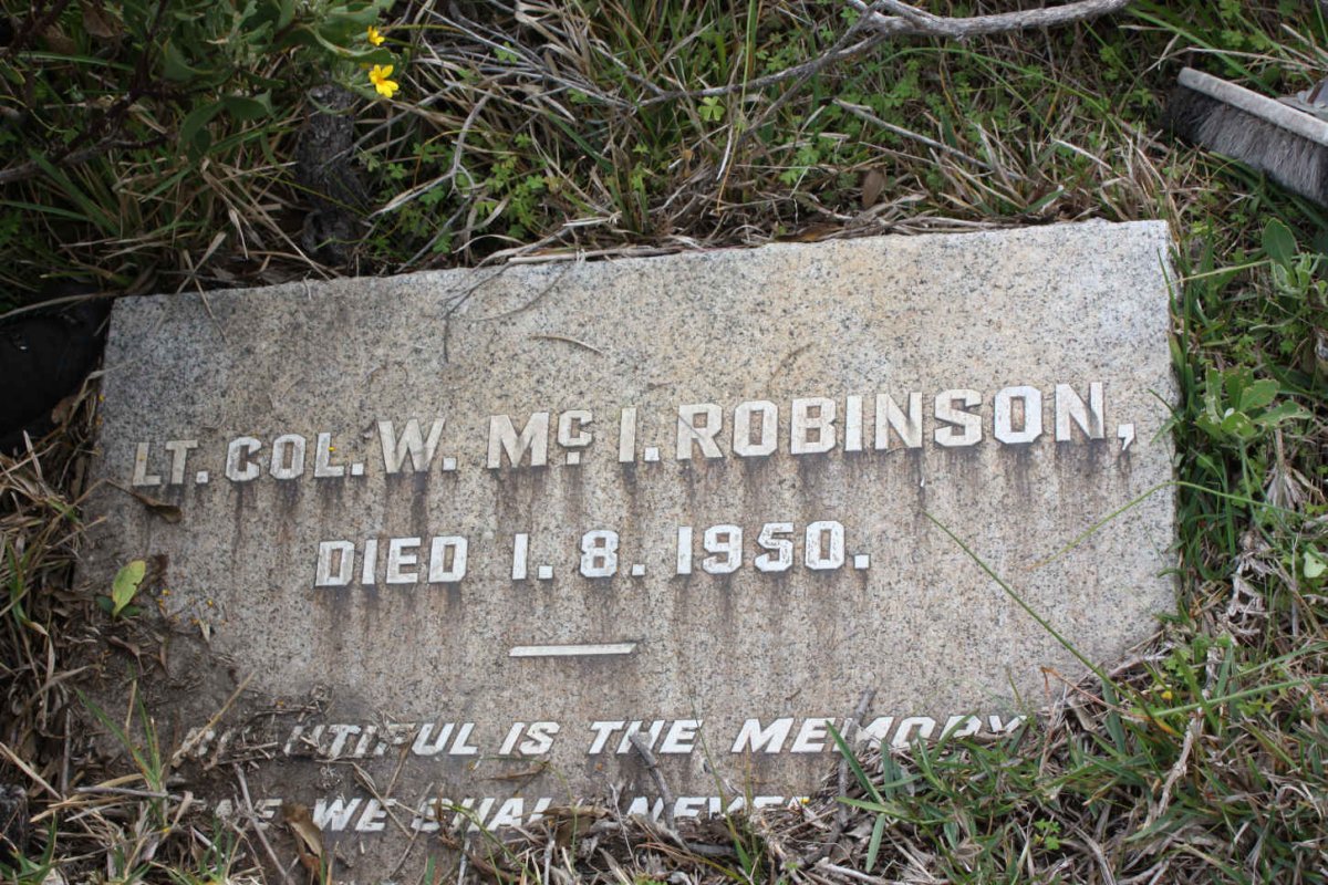 ROBINSON W.Mc.I. -1950