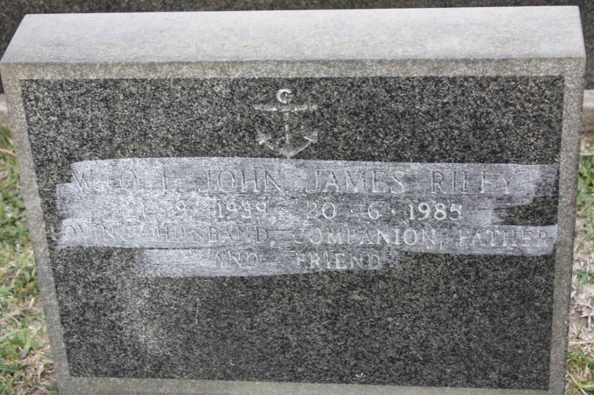 RILEY John James 1939-1985