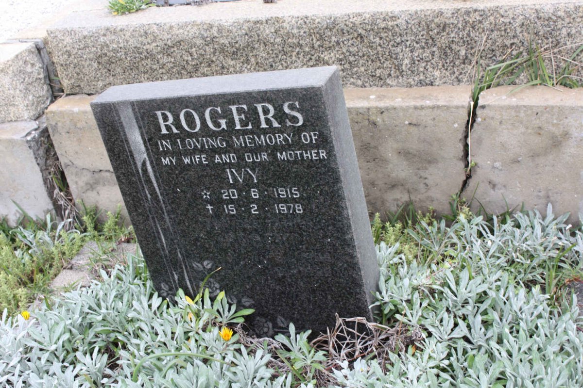 ROGERS Ivy 1915-1978