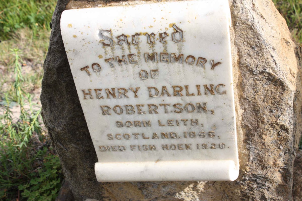 ROBERTSON Henry Darling 1866-1928