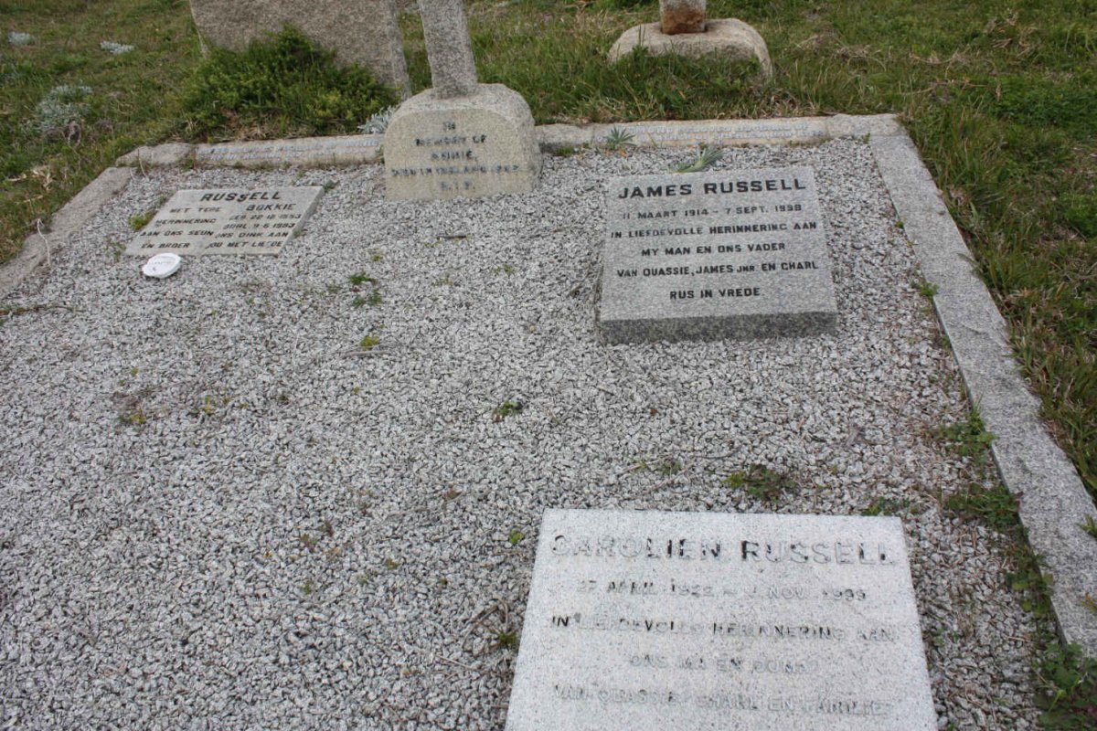 1. Overview of Russell gravesite