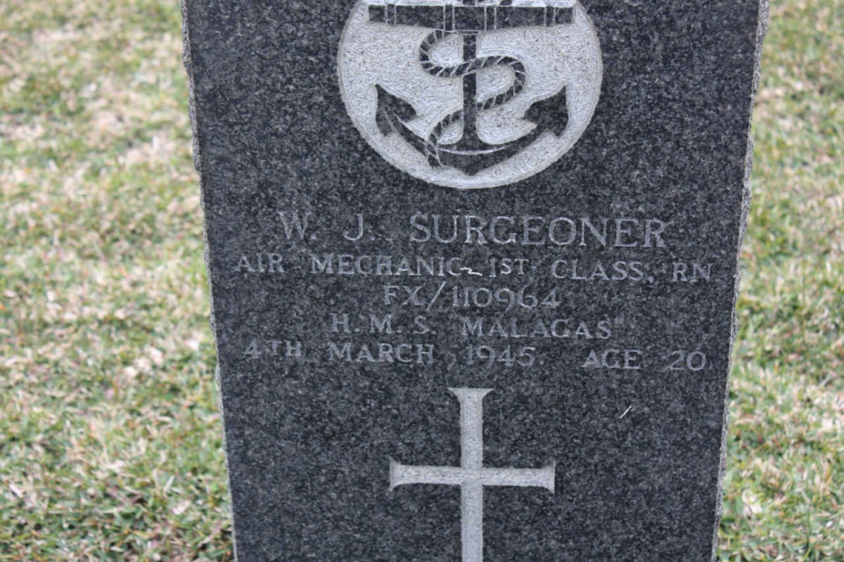 SURGEONER W.J. -1945