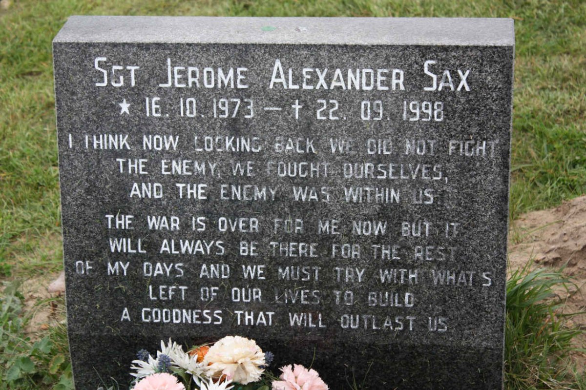 SAX Jerome Alexander 1973-1998