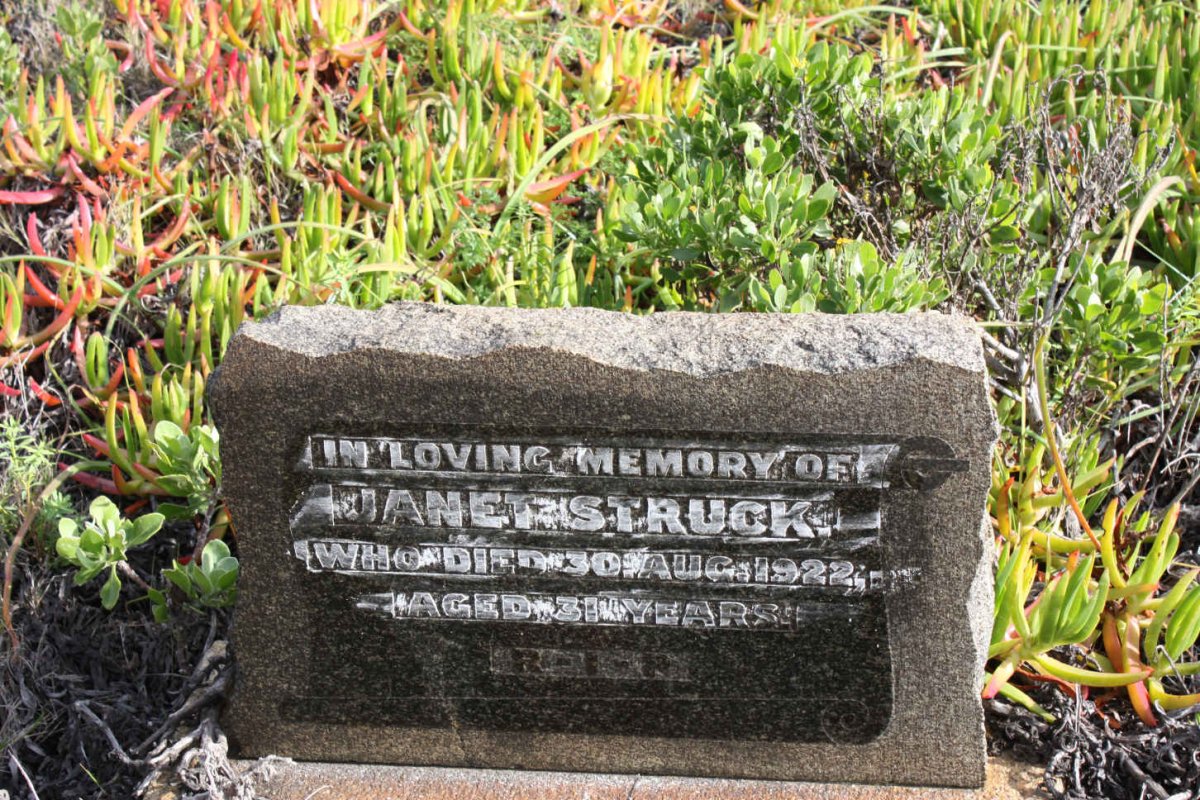 STRUCK Janet -1922