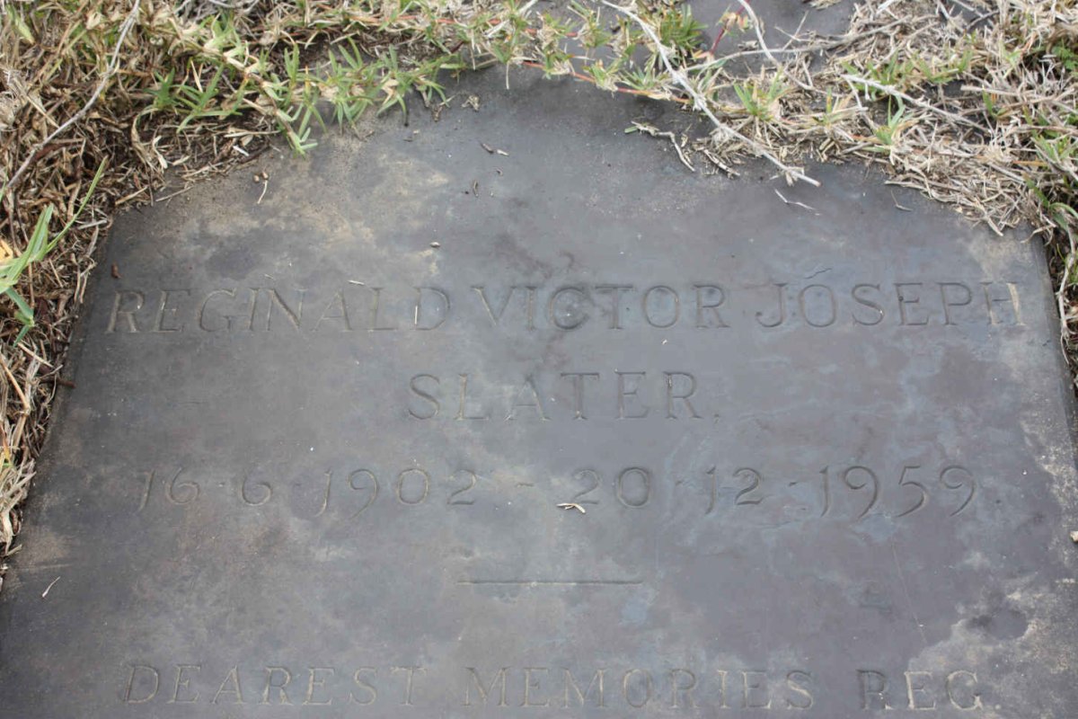 SLATER Reginald Joseph Victor 1902-1959 