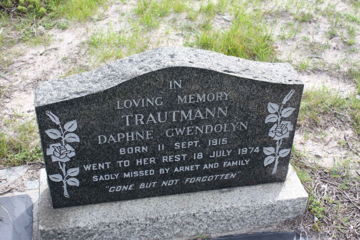TRAUTMAN Daphne Gwendolyn 1915-1974
