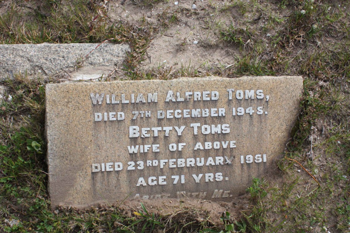 TOMS William  Alfred -1945 &amp; Betty -1951