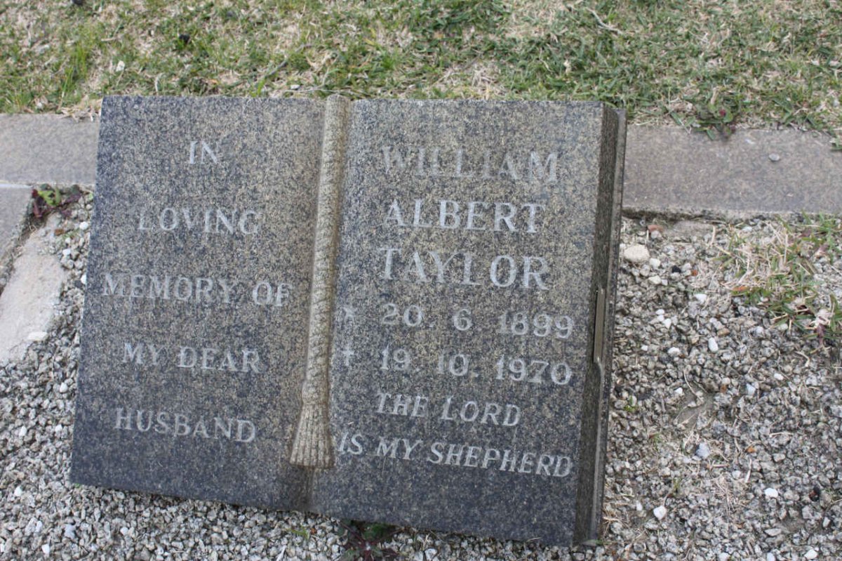 TAYLOR William Albert 1899-1970