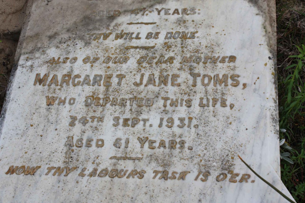 TOMS Margaret Jane -1931