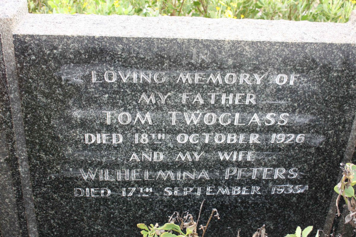 WOGLASS Tom  T. -1926 :: PETERS Wilhelmina -1935