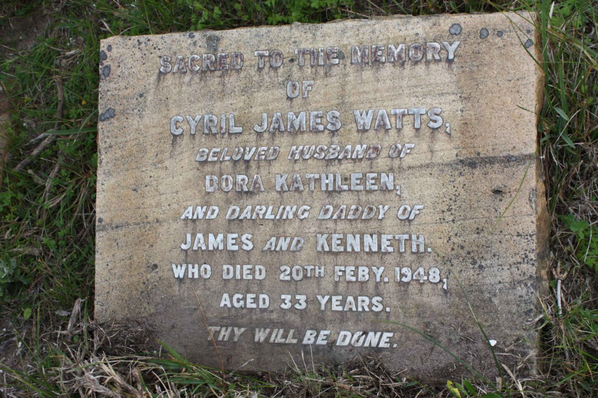WATTS Cyril James -1948