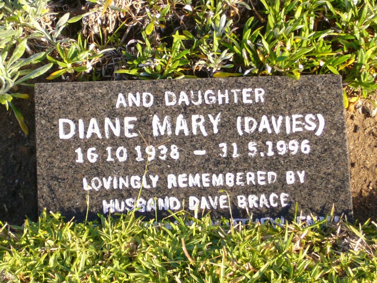 ? Diane Mary nee DAVIES 1938-1996