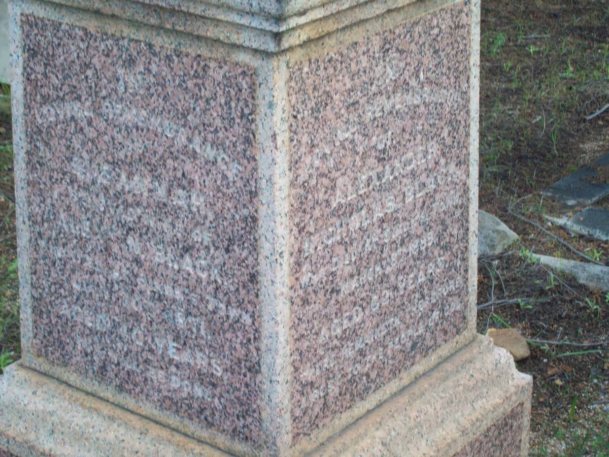 BLACK Alexander Nicholas -1889 &amp; Susannah -1871