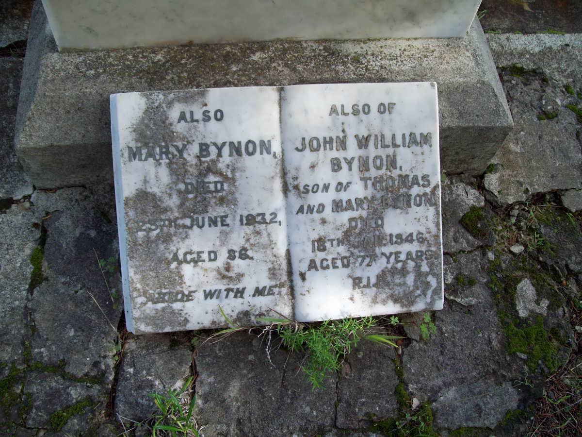 BYNON Mary -1932 :: BYNON John William -1946
