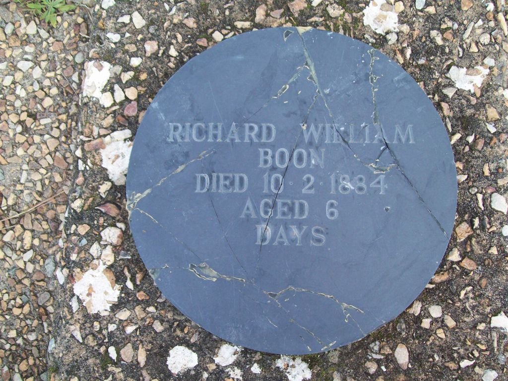 BOON Richard William -1884