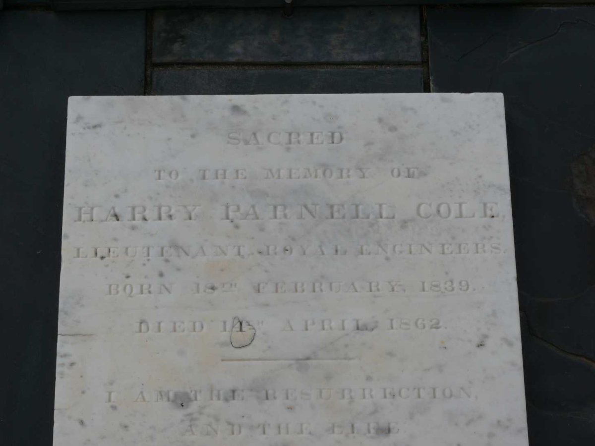 COLE Harry Parnell 1839-1862