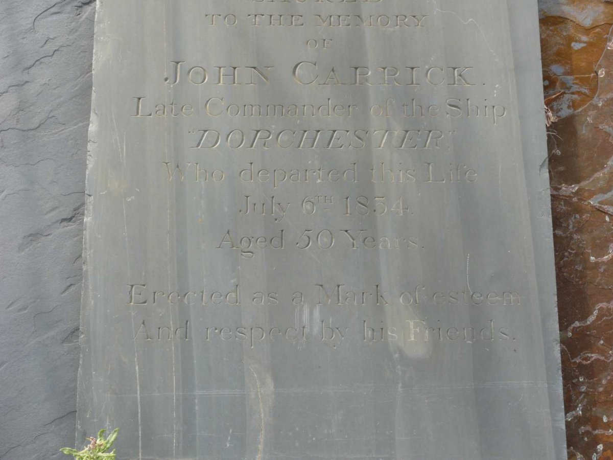 Carrick John -1854