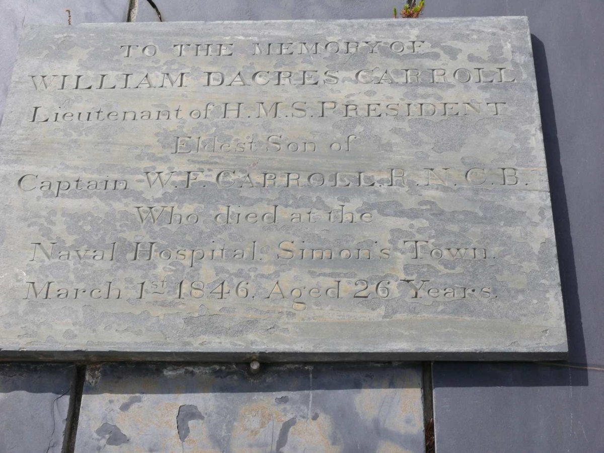 CARROLL William Dacres -1846
