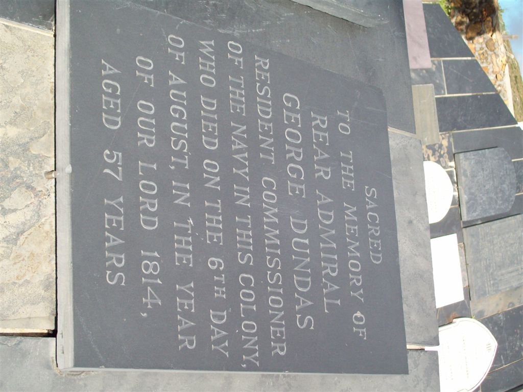 DUNDAS George  -1814