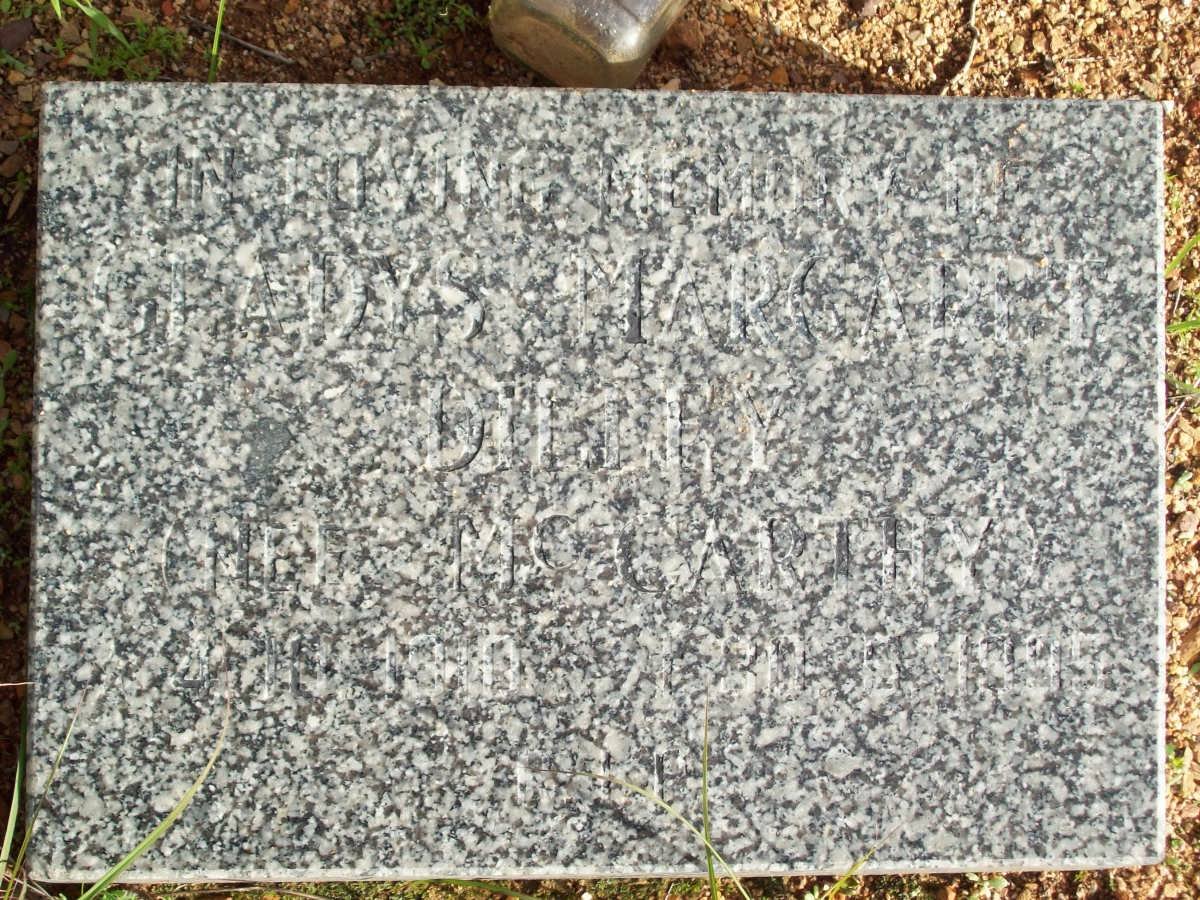 DILFY Gladys Margaret nee McCARTHY 1930-1994