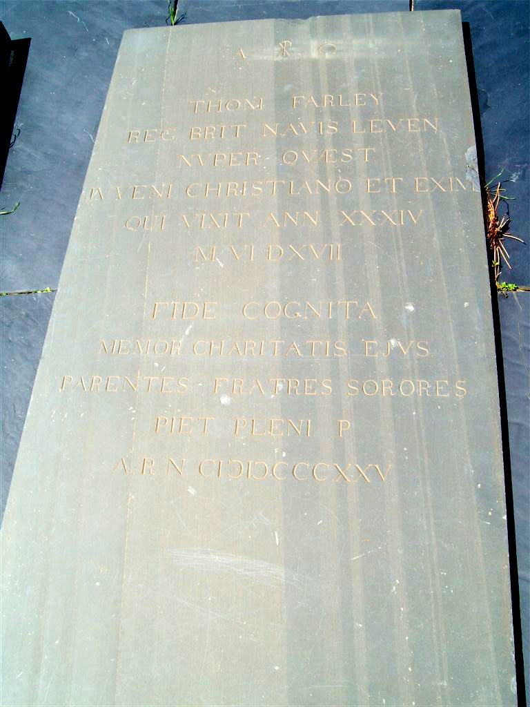 FARLEY Thomas -1825