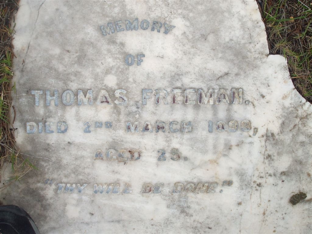 FREEMAN Thomas -1898