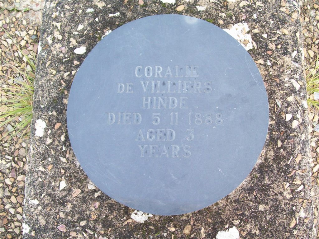 HINDE Coralie De Villiers -1888