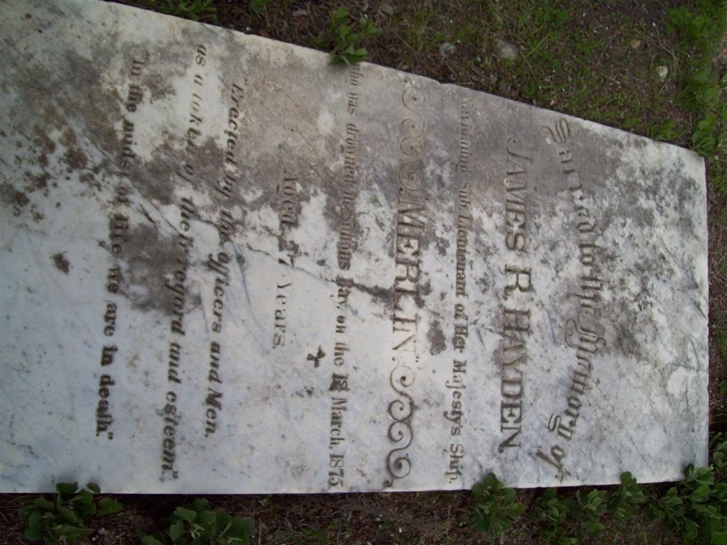 HAYDEN James R. -1875