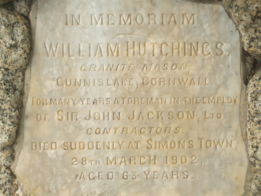 HUTCHINGS William -1902