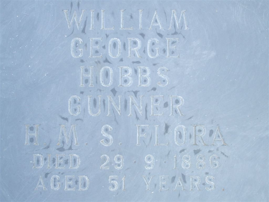 HOBBS William George -1886