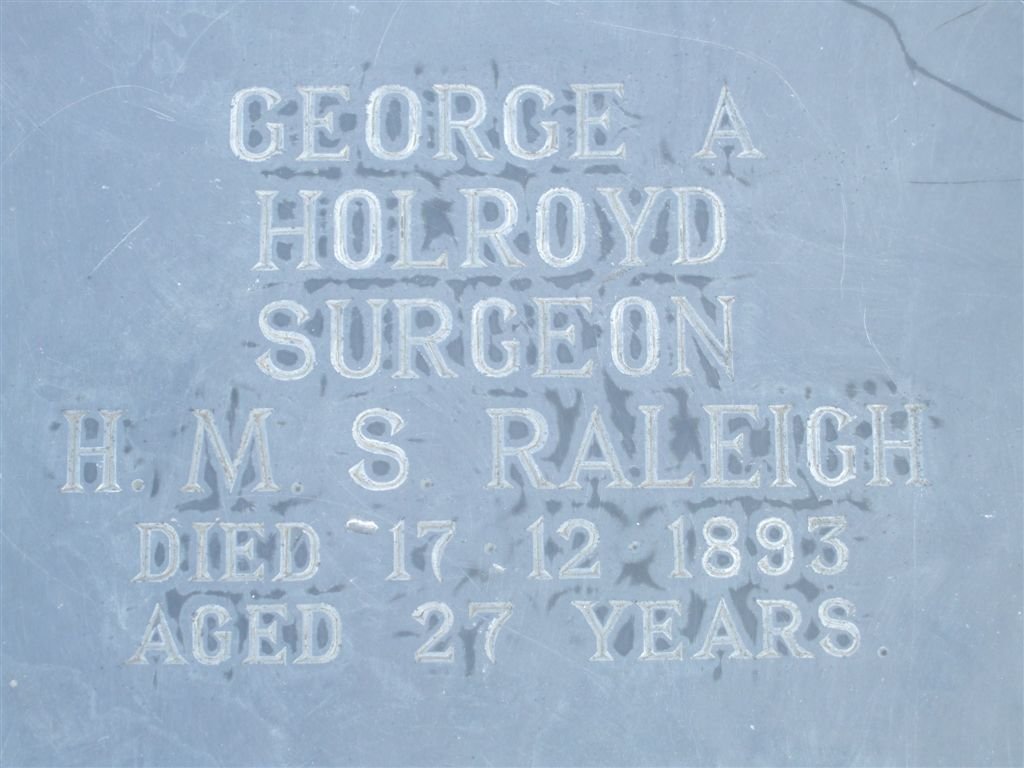 HOLROYD George A. -1893