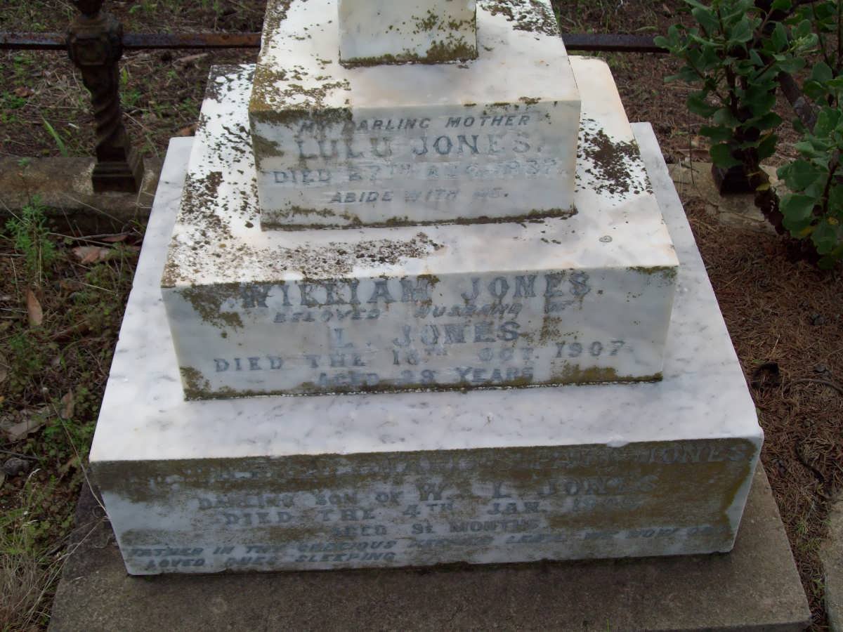 JONES William -1907 &amp;  Lulu -1937 :: JONES William Charles  -1905